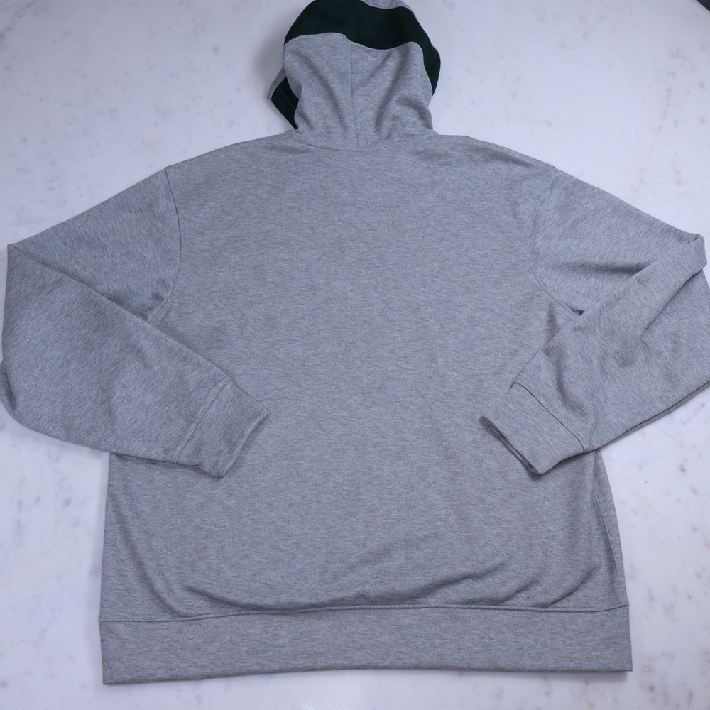 Nike Michigan State Spartans Dri-FIT Hoodie Mens Large Gray Long Sleeve L - Picture 10 of 10